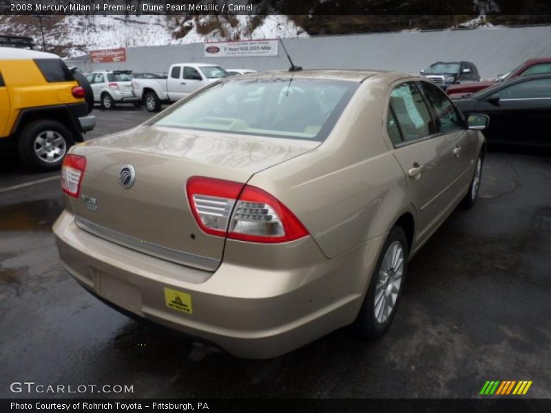 Dune Pearl Metallic / Camel 2008 Mercury Milan I4 Premier