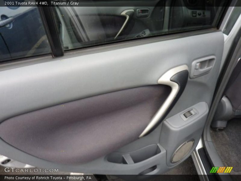 Titanium / Gray 2001 Toyota RAV4 4WD