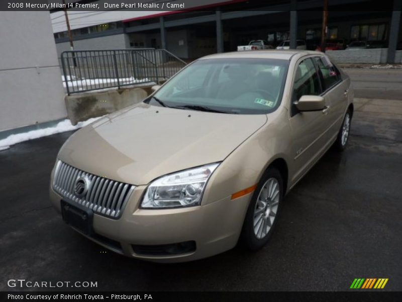 Dune Pearl Metallic / Camel 2008 Mercury Milan I4 Premier
