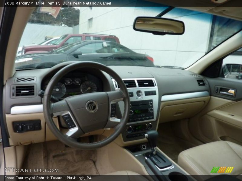 Dune Pearl Metallic / Camel 2008 Mercury Milan I4 Premier