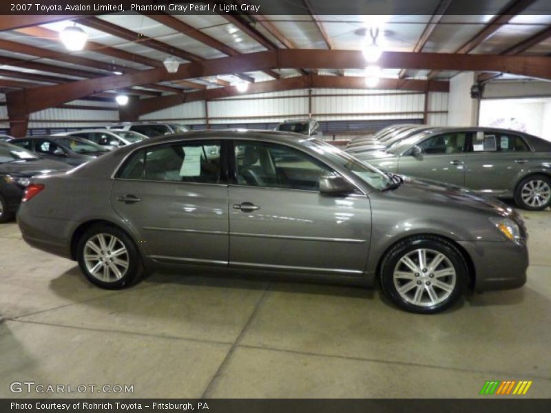 Phantom Gray Pearl / Light Gray 2007 Toyota Avalon Limited