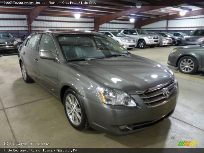 Phantom Gray Pearl / Light Gray 2007 Toyota Avalon Limited