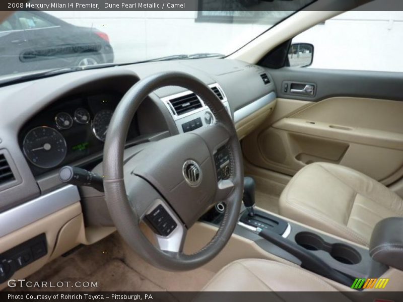 Dune Pearl Metallic / Camel 2008 Mercury Milan I4 Premier