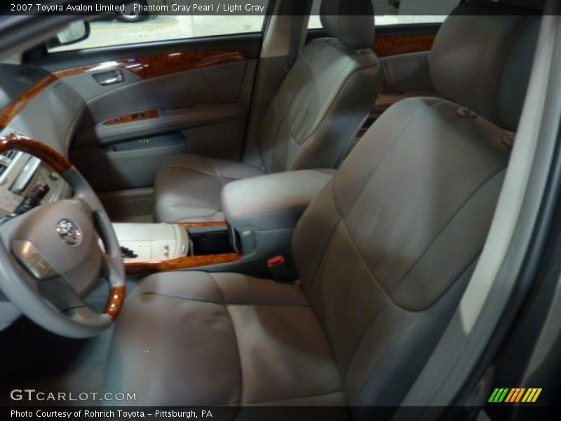 Phantom Gray Pearl / Light Gray 2007 Toyota Avalon Limited