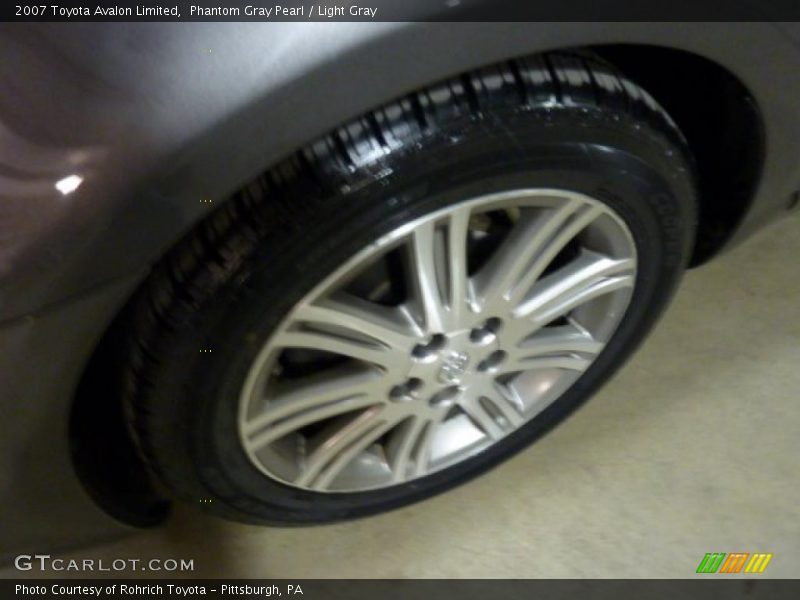 Phantom Gray Pearl / Light Gray 2007 Toyota Avalon Limited