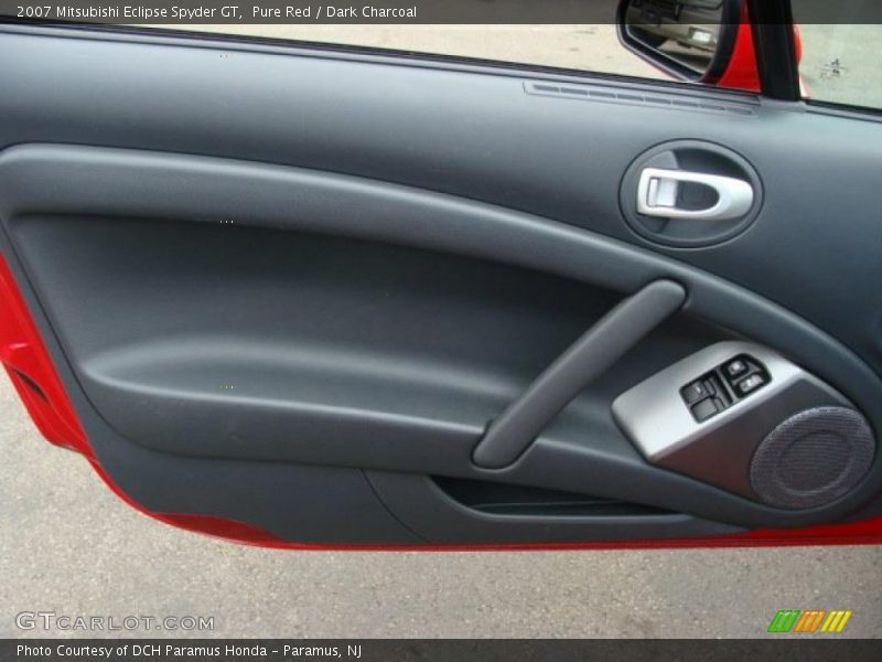 Pure Red / Dark Charcoal 2007 Mitsubishi Eclipse Spyder GT