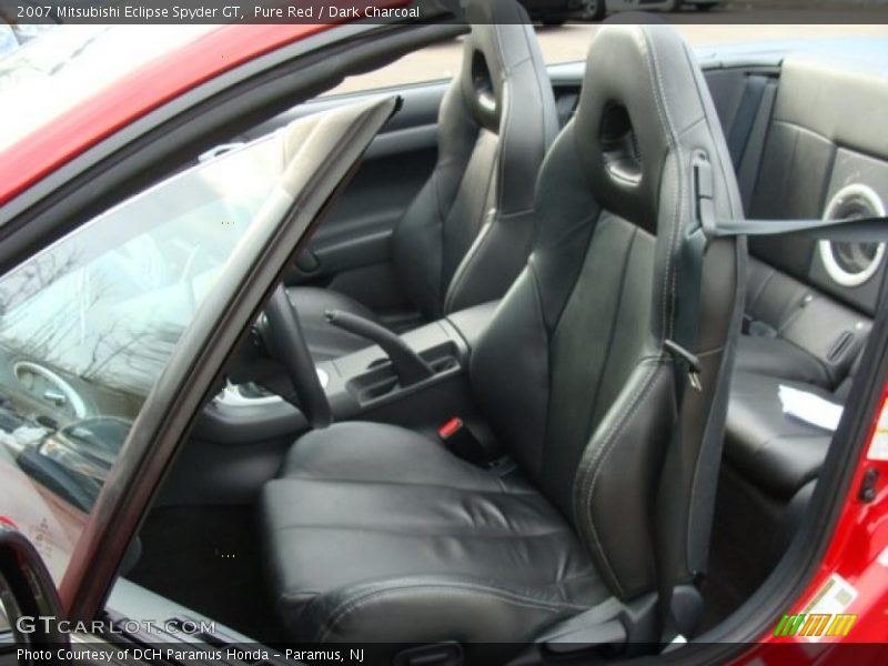 Pure Red / Dark Charcoal 2007 Mitsubishi Eclipse Spyder GT