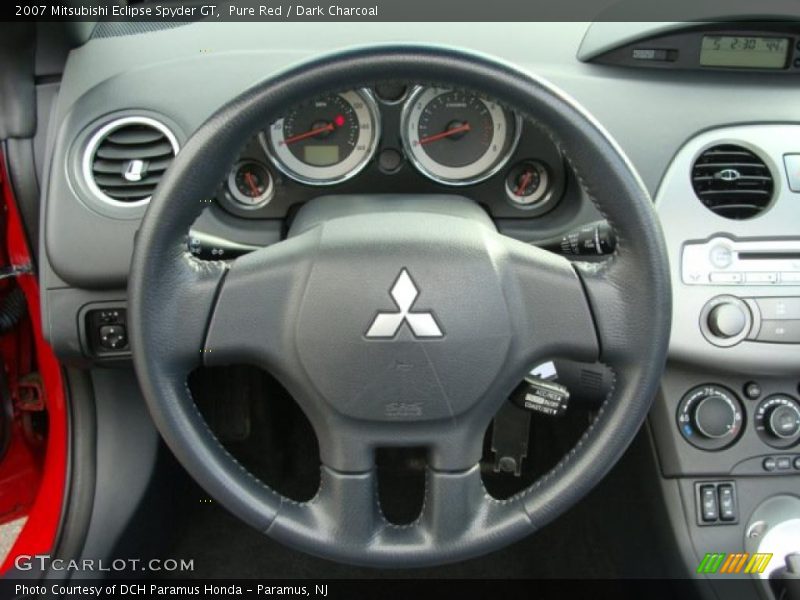 Pure Red / Dark Charcoal 2007 Mitsubishi Eclipse Spyder GT