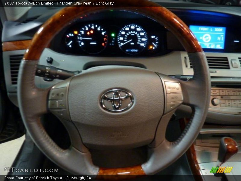 Phantom Gray Pearl / Light Gray 2007 Toyota Avalon Limited