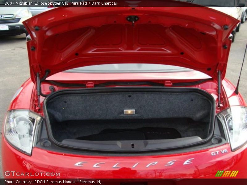 Pure Red / Dark Charcoal 2007 Mitsubishi Eclipse Spyder GT