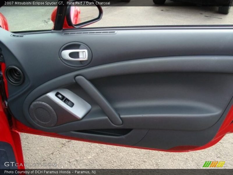 Pure Red / Dark Charcoal 2007 Mitsubishi Eclipse Spyder GT