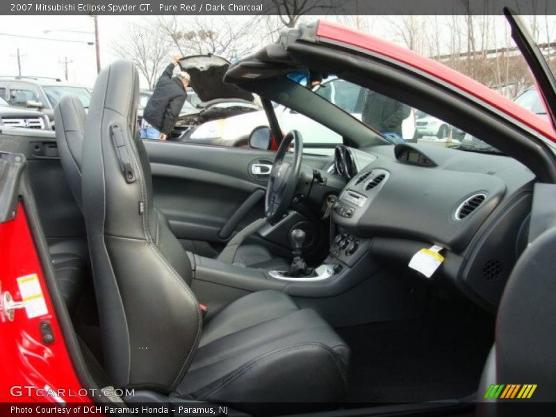 Pure Red / Dark Charcoal 2007 Mitsubishi Eclipse Spyder GT