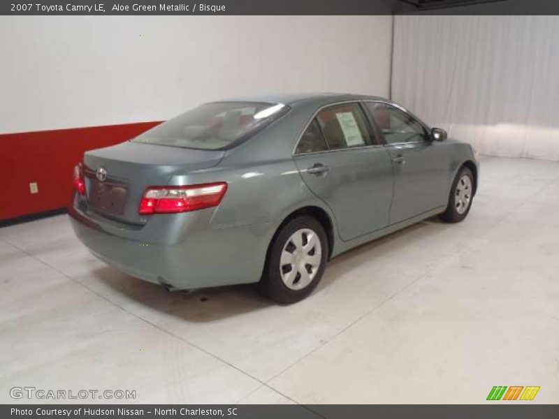 Aloe Green Metallic / Bisque 2007 Toyota Camry LE