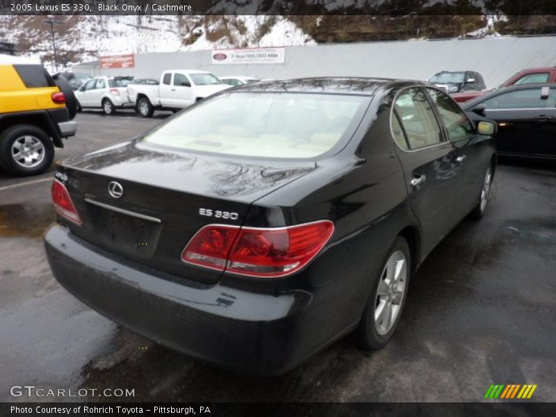 Black Onyx / Cashmere 2005 Lexus ES 330