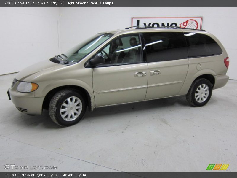 Light Almond Pearl / Taupe 2003 Chrysler Town & Country EX