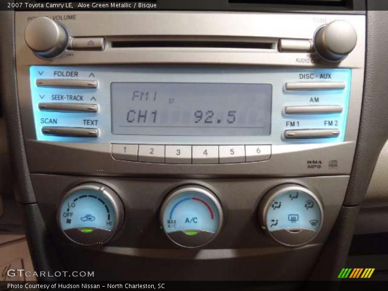 Aloe Green Metallic / Bisque 2007 Toyota Camry LE