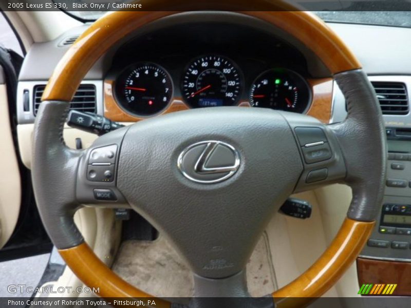 Black Onyx / Cashmere 2005 Lexus ES 330