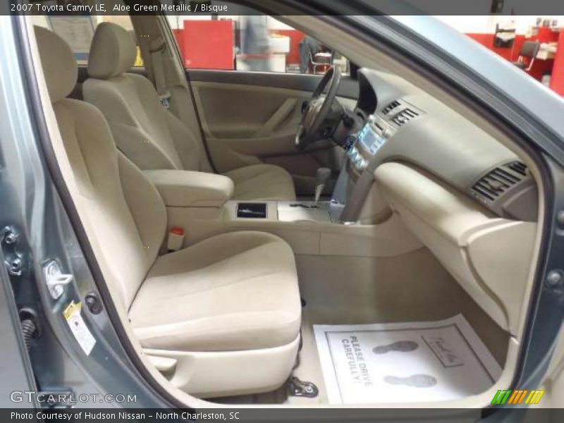 Aloe Green Metallic / Bisque 2007 Toyota Camry LE