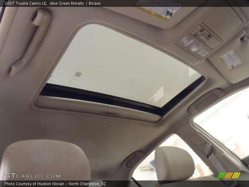 Aloe Green Metallic / Bisque 2007 Toyota Camry LE