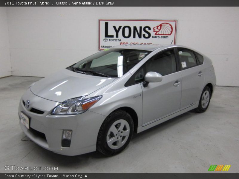 Classic Silver Metallic / Dark Gray 2011 Toyota Prius Hybrid II