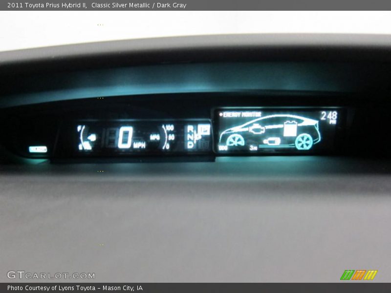 Classic Silver Metallic / Dark Gray 2011 Toyota Prius Hybrid II