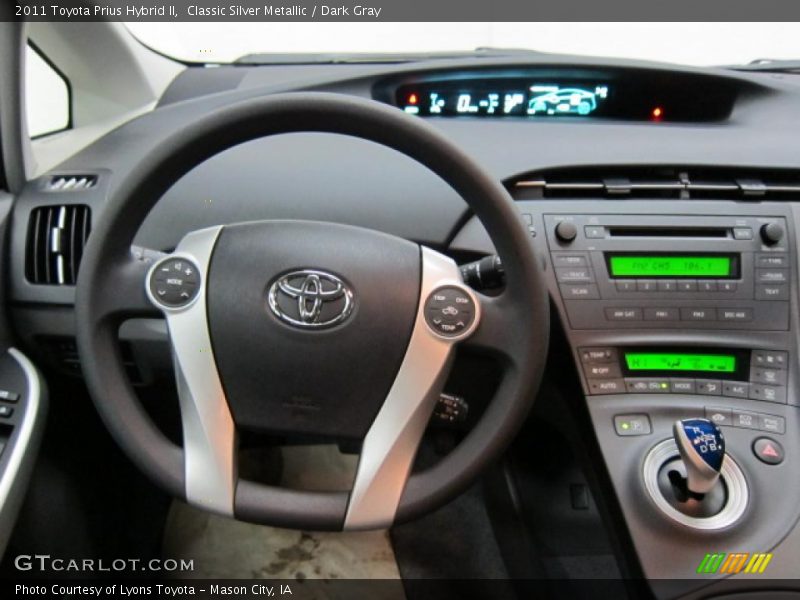 Classic Silver Metallic / Dark Gray 2011 Toyota Prius Hybrid II