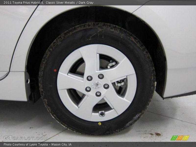 Classic Silver Metallic / Dark Gray 2011 Toyota Prius Hybrid II