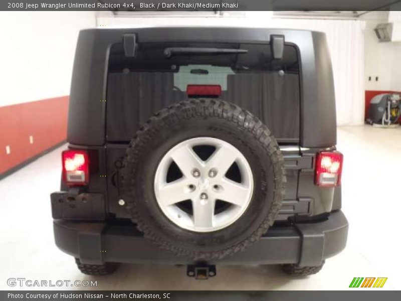 Black / Dark Khaki/Medium Khaki 2008 Jeep Wrangler Unlimited Rubicon 4x4