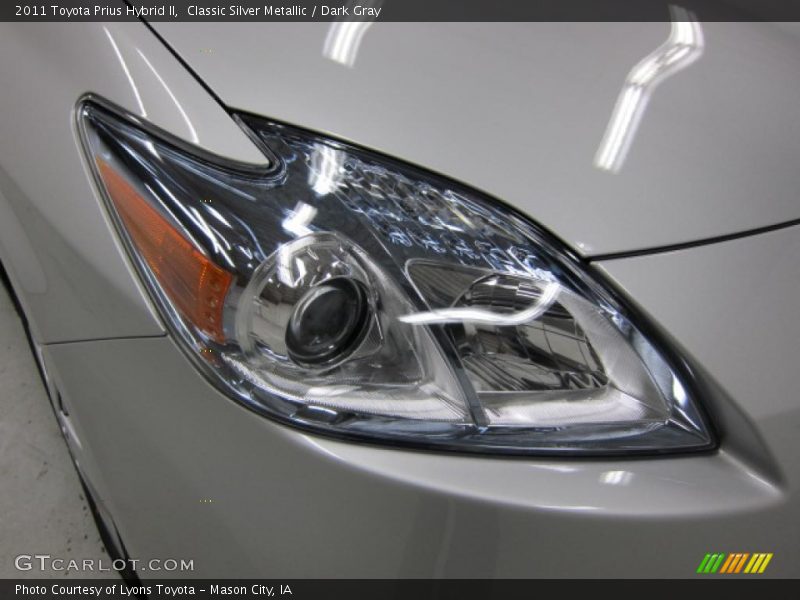 Classic Silver Metallic / Dark Gray 2011 Toyota Prius Hybrid II