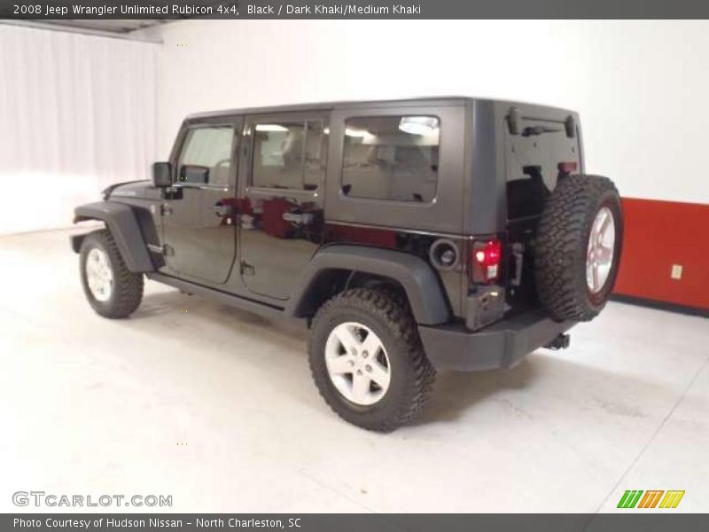 Black / Dark Khaki/Medium Khaki 2008 Jeep Wrangler Unlimited Rubicon 4x4
