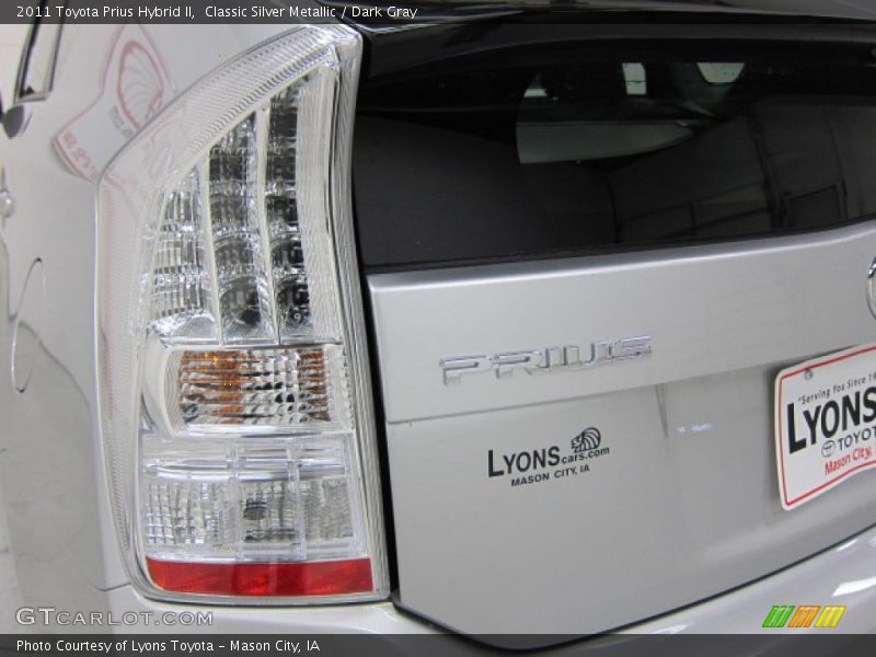 Classic Silver Metallic / Dark Gray 2011 Toyota Prius Hybrid II