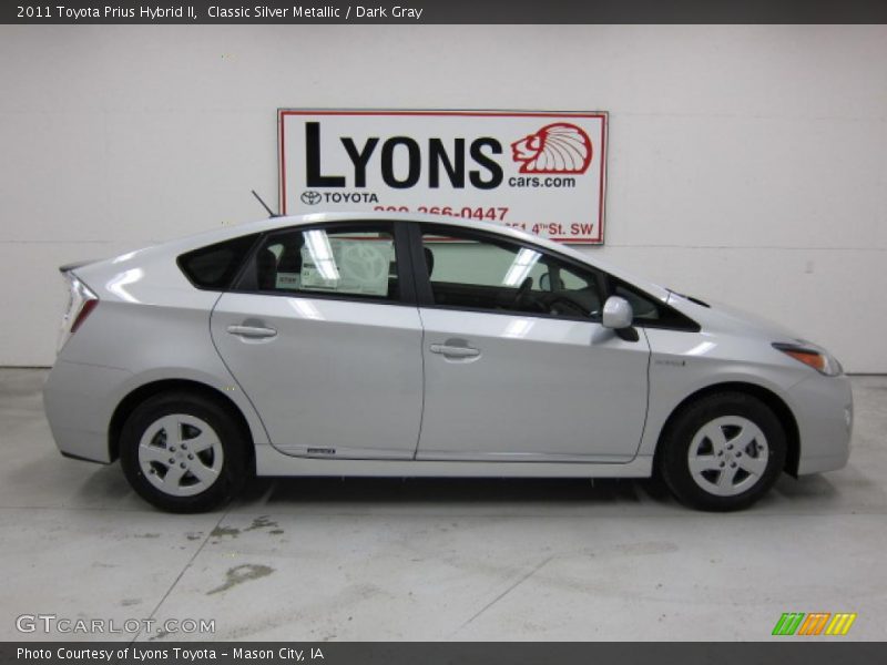 Classic Silver Metallic / Dark Gray 2011 Toyota Prius Hybrid II
