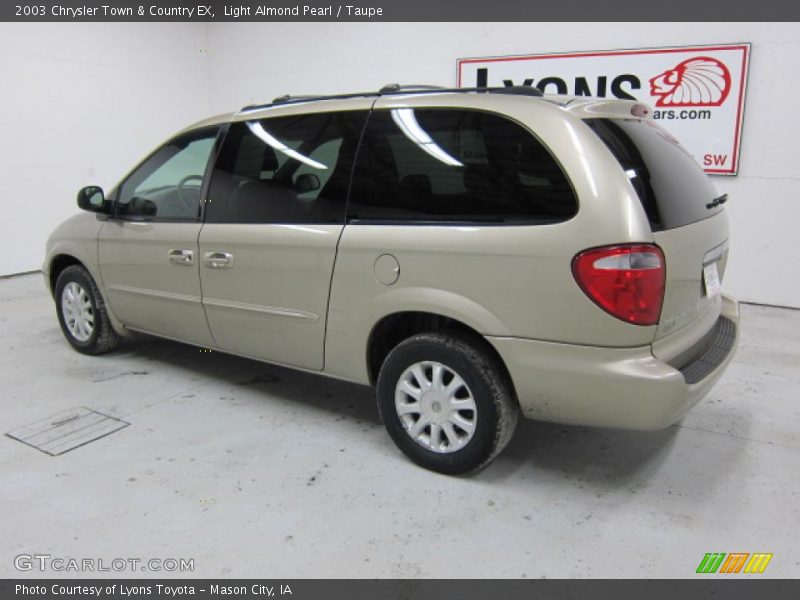 Light Almond Pearl / Taupe 2003 Chrysler Town & Country EX