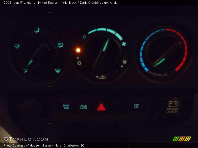 Black / Dark Khaki/Medium Khaki 2008 Jeep Wrangler Unlimited Rubicon 4x4