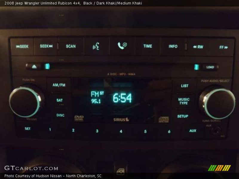 Black / Dark Khaki/Medium Khaki 2008 Jeep Wrangler Unlimited Rubicon 4x4