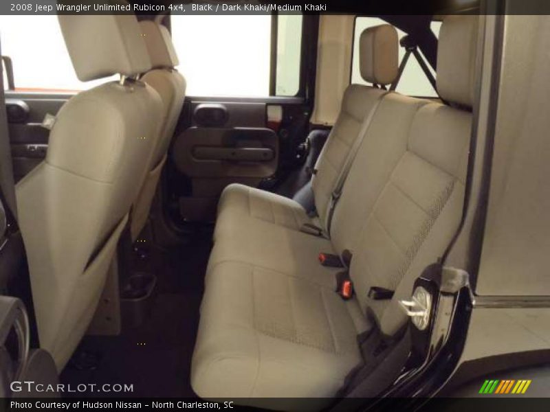 Black / Dark Khaki/Medium Khaki 2008 Jeep Wrangler Unlimited Rubicon 4x4