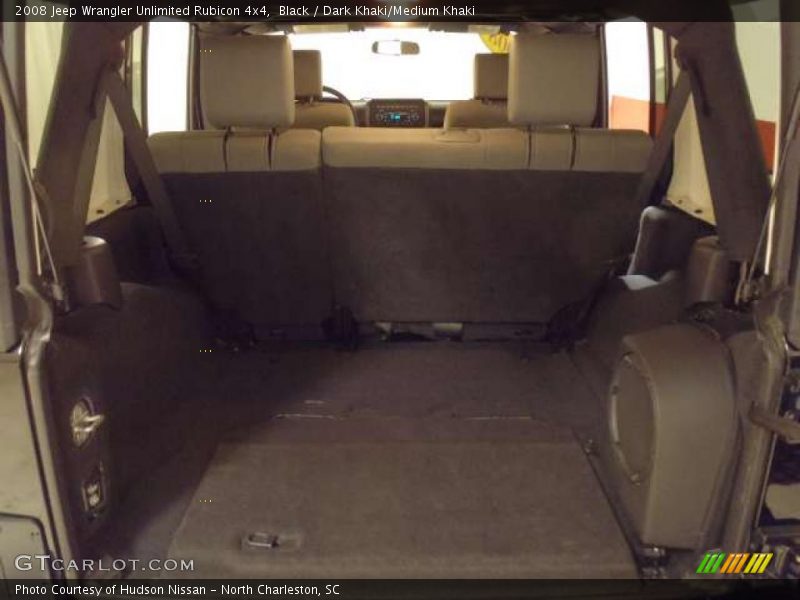 Black / Dark Khaki/Medium Khaki 2008 Jeep Wrangler Unlimited Rubicon 4x4