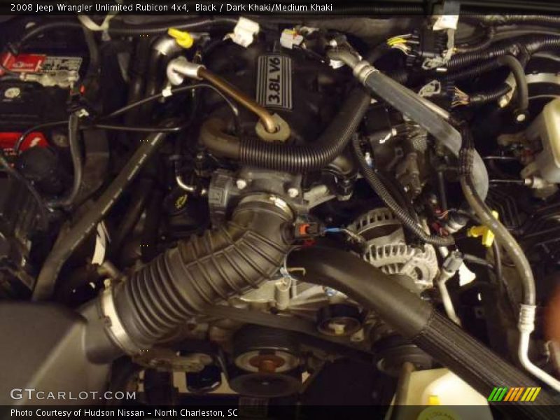 Black / Dark Khaki/Medium Khaki 2008 Jeep Wrangler Unlimited Rubicon 4x4