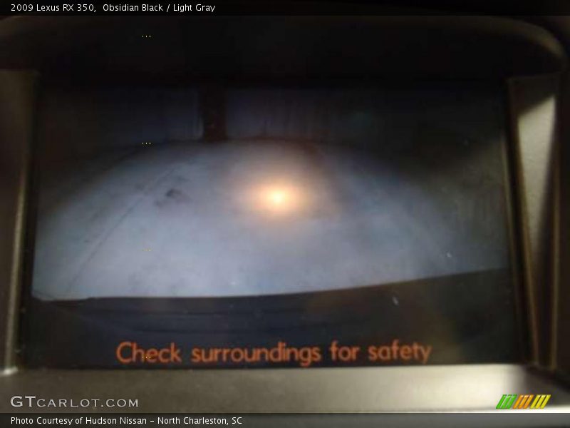 Obsidian Black / Light Gray 2009 Lexus RX 350