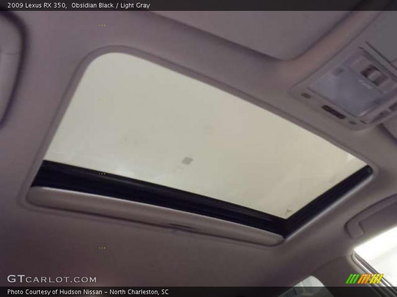 Obsidian Black / Light Gray 2009 Lexus RX 350