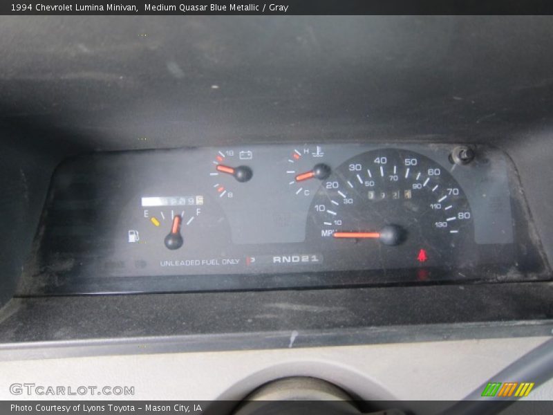  1994 Lumina Minivan Minivan Gauges