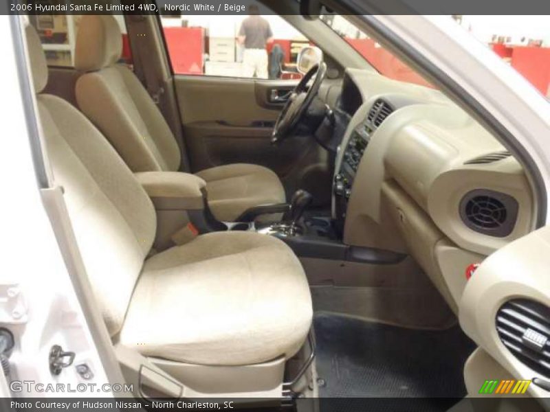  2006 Santa Fe Limited 4WD Beige Interior