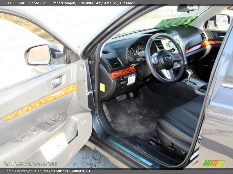  2010 Outback 2.5i Limited Wagon Off Black Interior