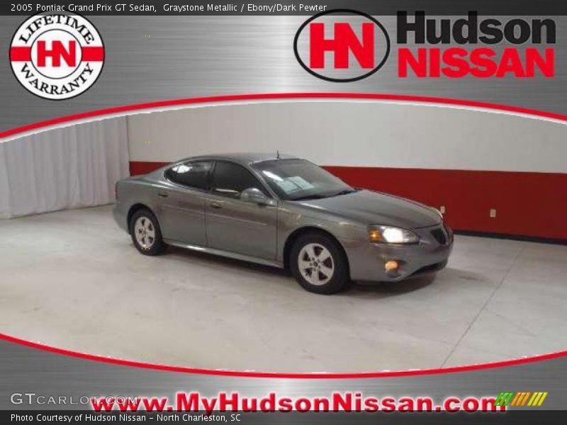 Graystone Metallic / Ebony/Dark Pewter 2005 Pontiac Grand Prix GT Sedan