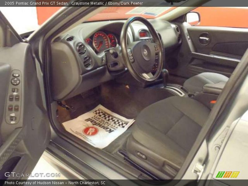Graystone Metallic / Ebony/Dark Pewter 2005 Pontiac Grand Prix GT Sedan
