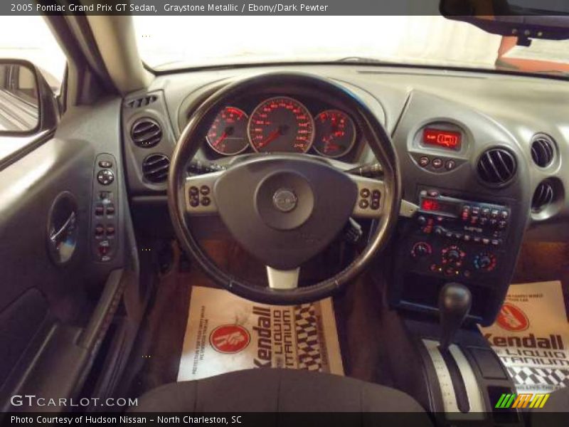 Graystone Metallic / Ebony/Dark Pewter 2005 Pontiac Grand Prix GT Sedan