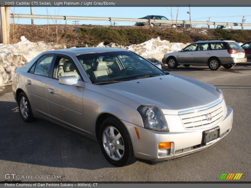 Light Platinum / Light Gray/Ebony 2005 Cadillac CTS Sedan