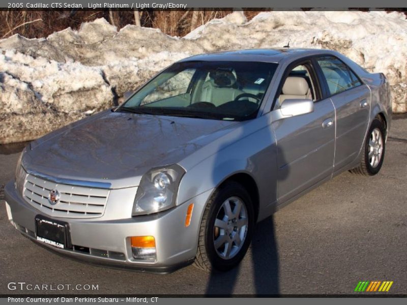 Light Platinum / Light Gray/Ebony 2005 Cadillac CTS Sedan