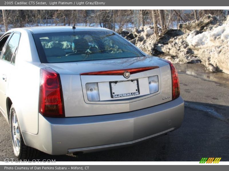 Light Platinum / Light Gray/Ebony 2005 Cadillac CTS Sedan