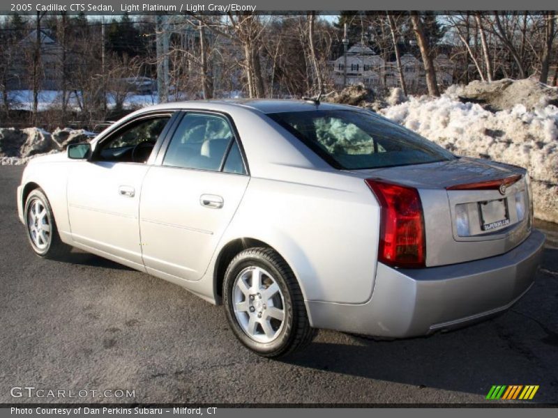 Light Platinum / Light Gray/Ebony 2005 Cadillac CTS Sedan